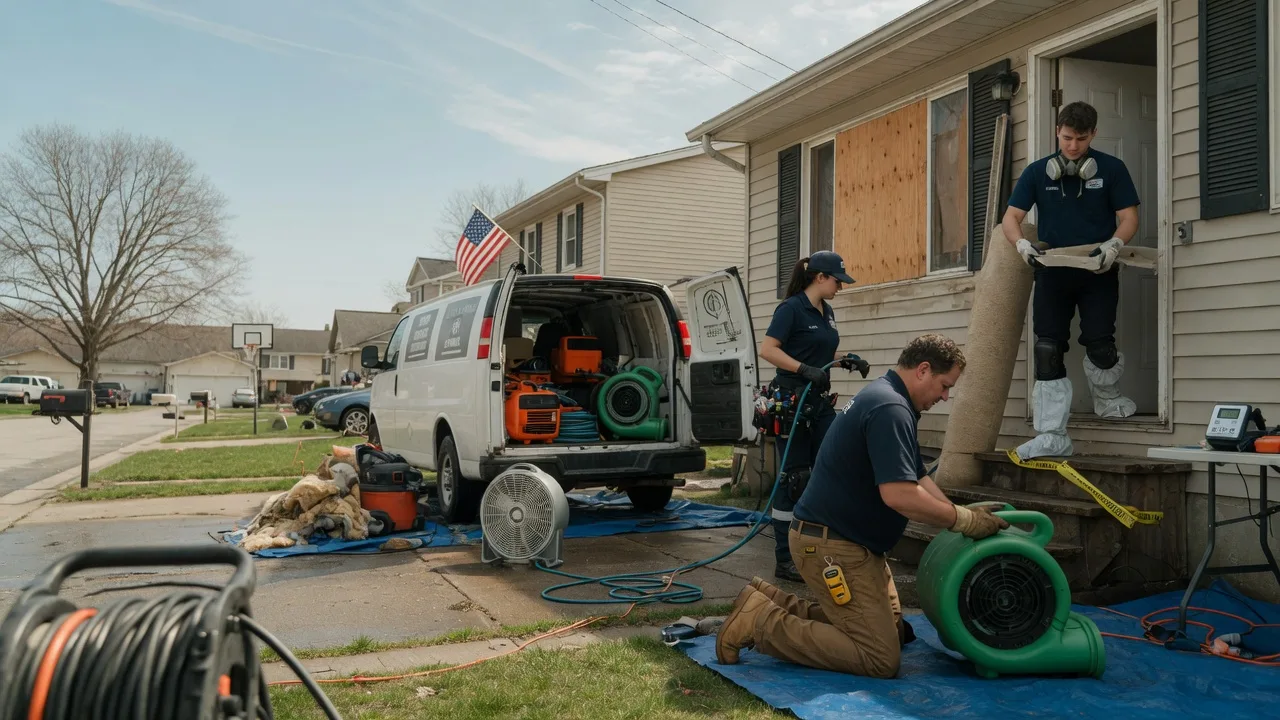Water Damage Restoration in Hammon, OK near me